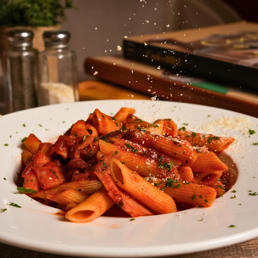 2 Pastas o 2 Lasagnas + Pan con Ajo + 2 Bebidas por solo $13 en Nonnos Pizza