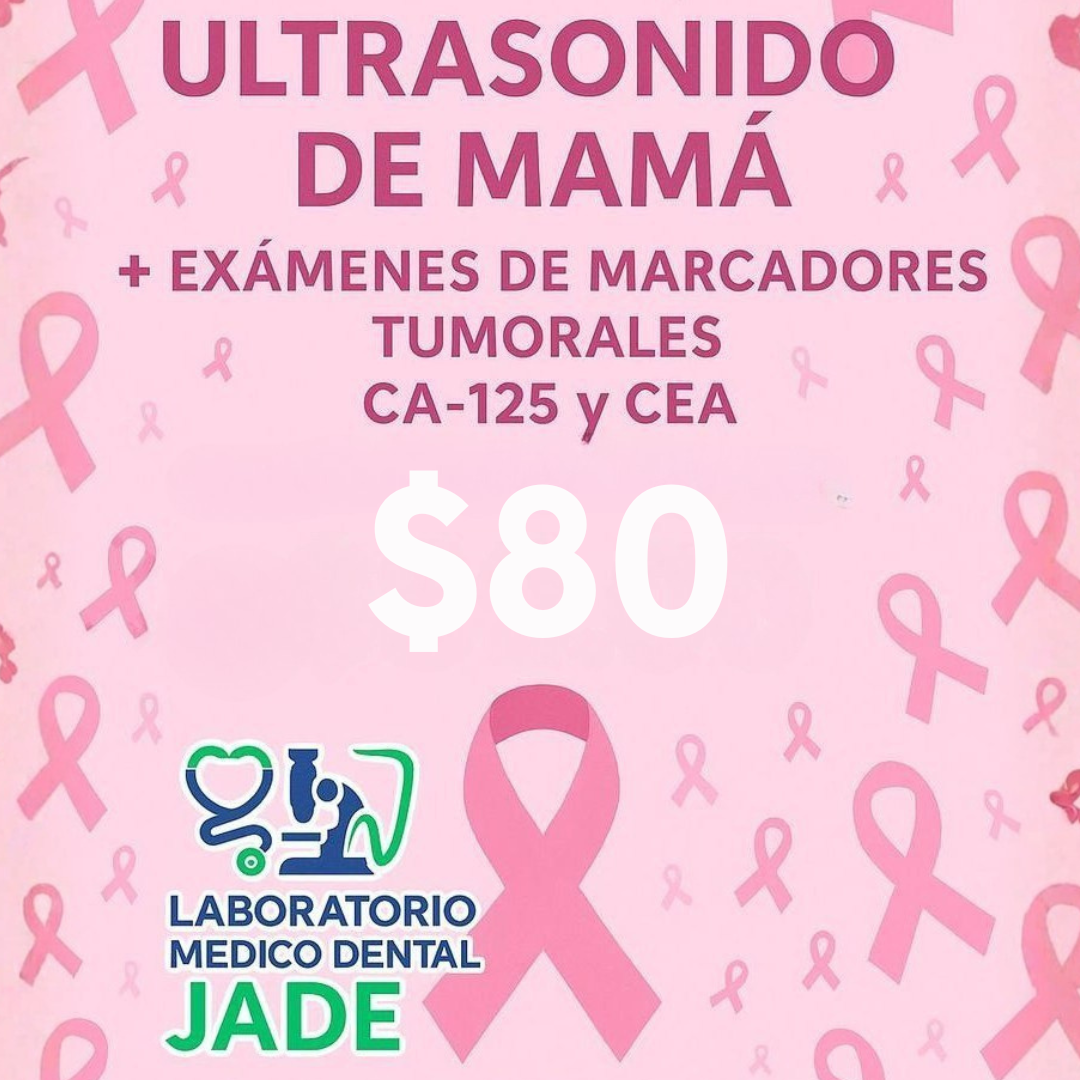 Exámenes Preventivos contra el Cáncer de Próstata o Mama por solo $80 en Laboratorio Médico Dental Jade