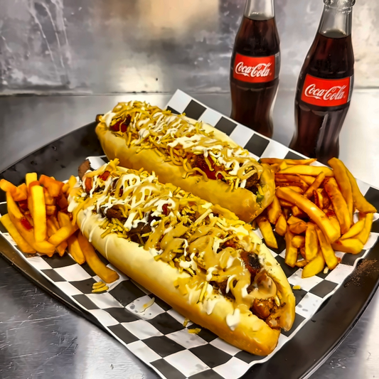 ¡Dúo de Pepitos Bokattos Mix de 30 cm + Papas + Bebidas por solo $10 en Bokattos!