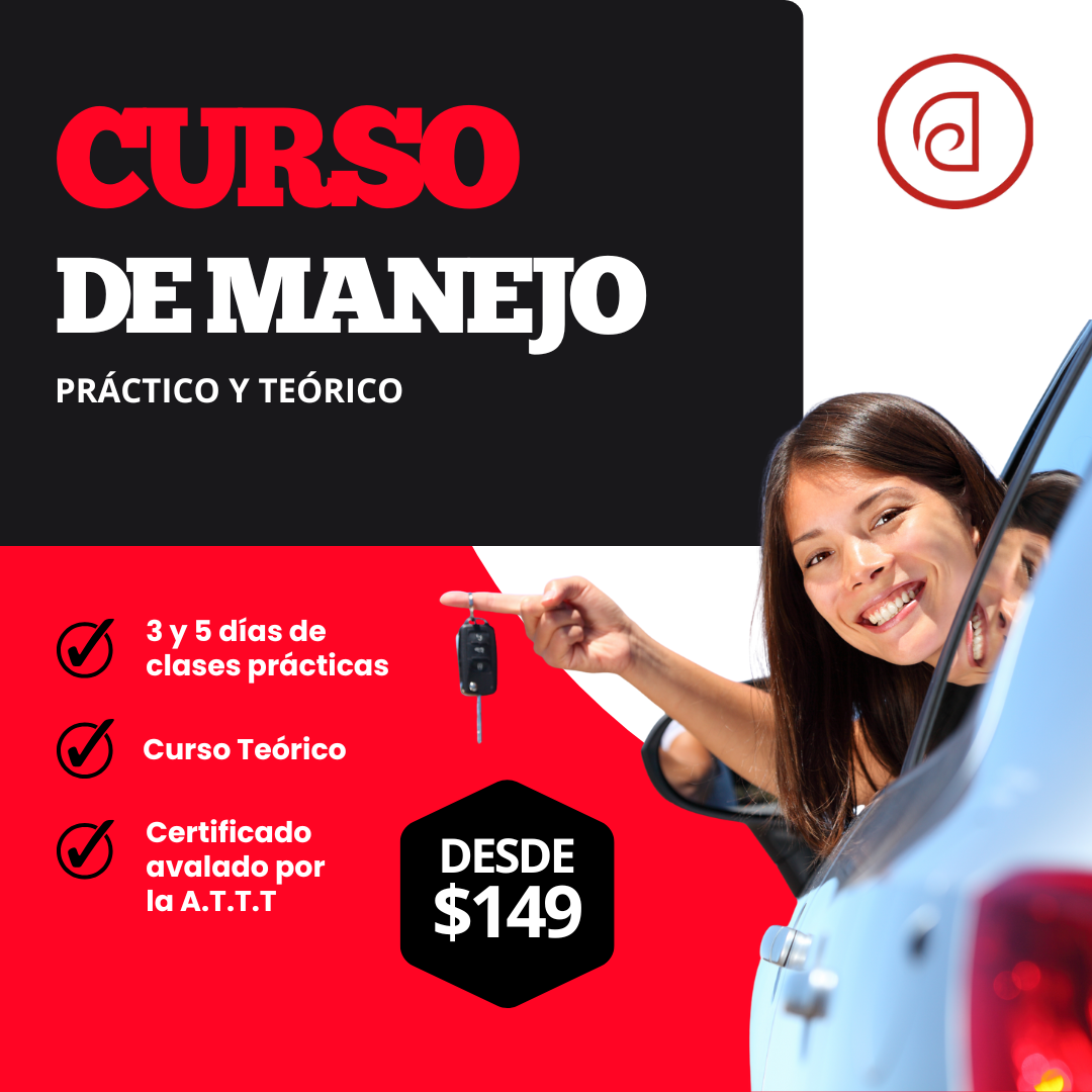 Curso de Manejo Práctico y Teórico Validado por la ATTT desde $149 en Easy Drive