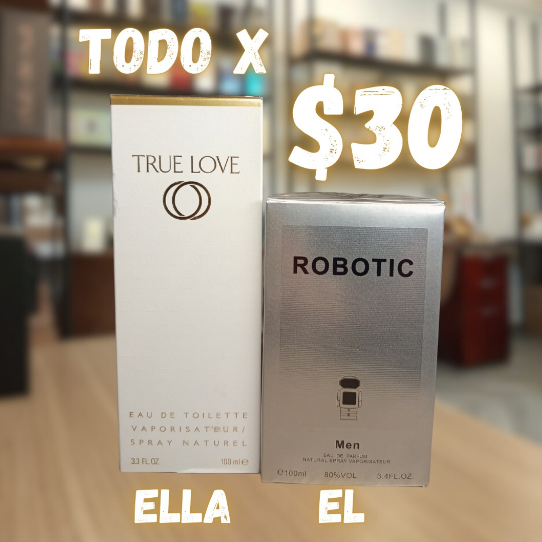 Paga $30 y Recibe un Combo de 2 Perfumes (Para Él y Para Ella) en Layla's Essence
