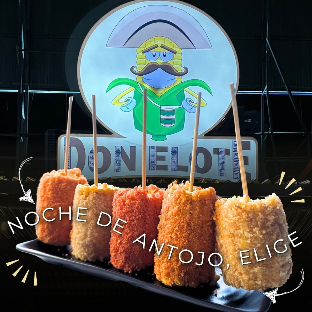 2 Burger's del menú + 2 Mini Elotes con Sabores Únicos + 2 Sodas por $20 en Don Elote