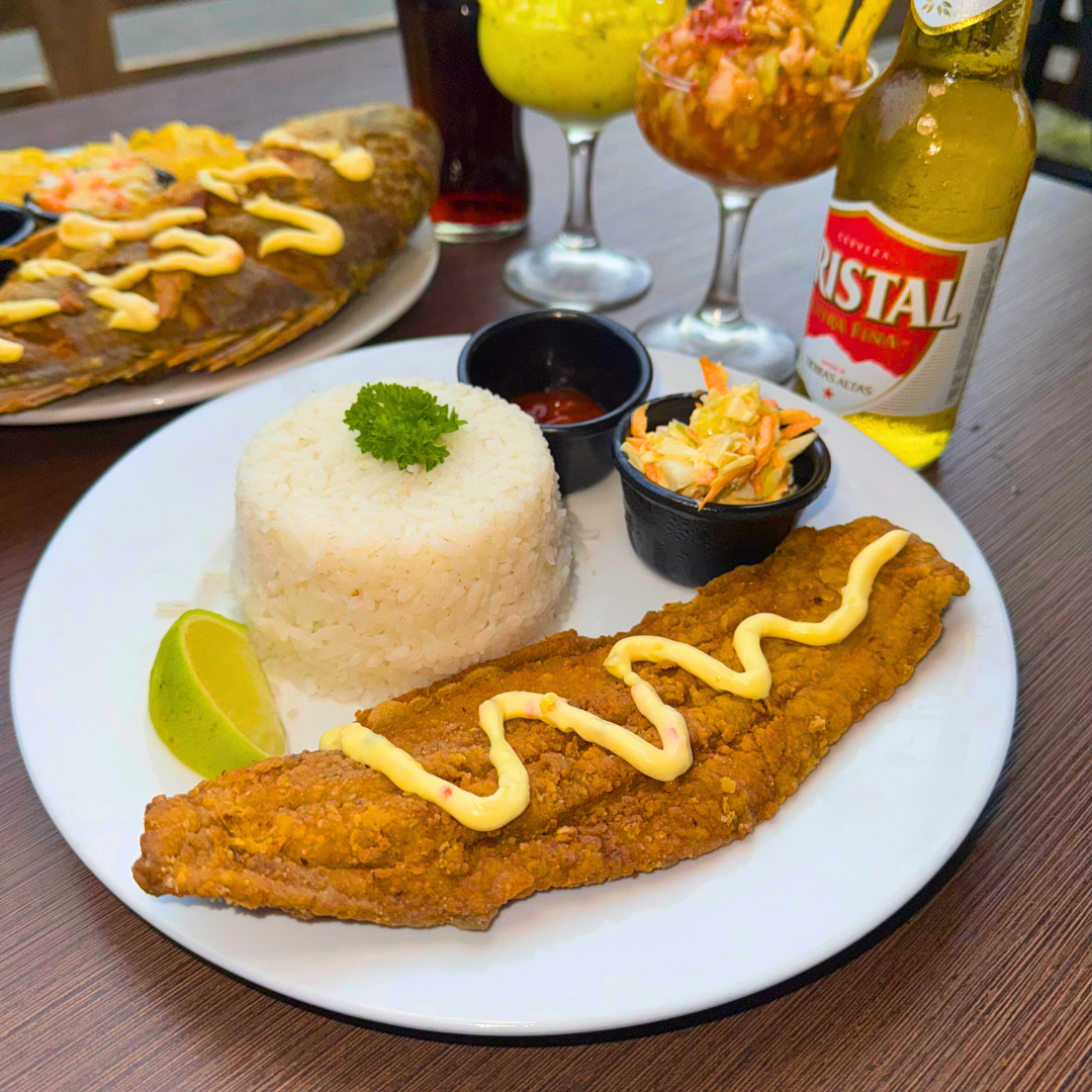 2 Pescados Enteros o Filete + 2 Ceviches Gourmet de pescado + 2 Bebidas por $14 en Cevifruitt
