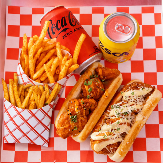 2 Shrimp Rolls con Papas + 2 Sodas por solo $15 en Gamba