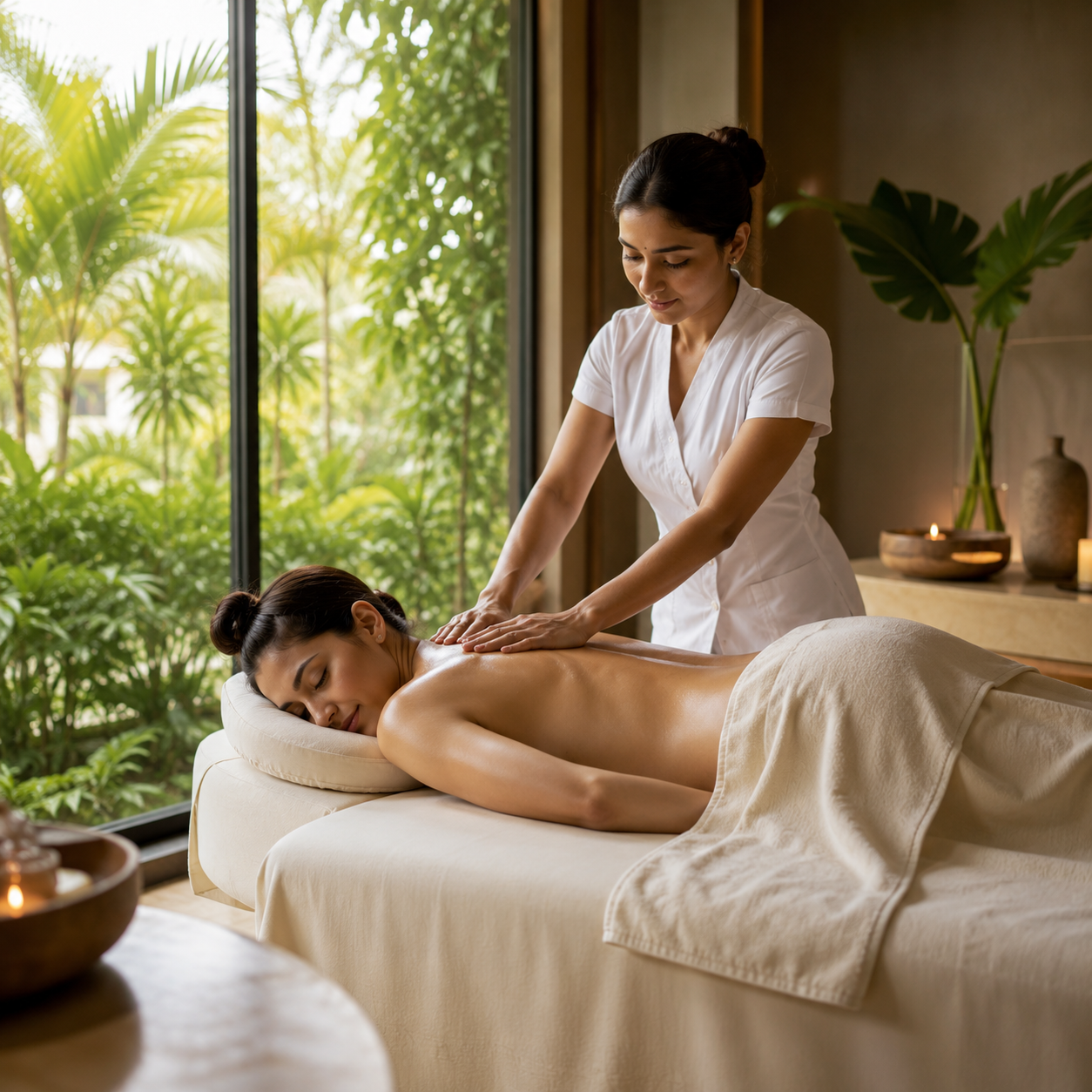 Masaje de Cuerpo Completo de 30 Minutos por solo $10 en Om Spa