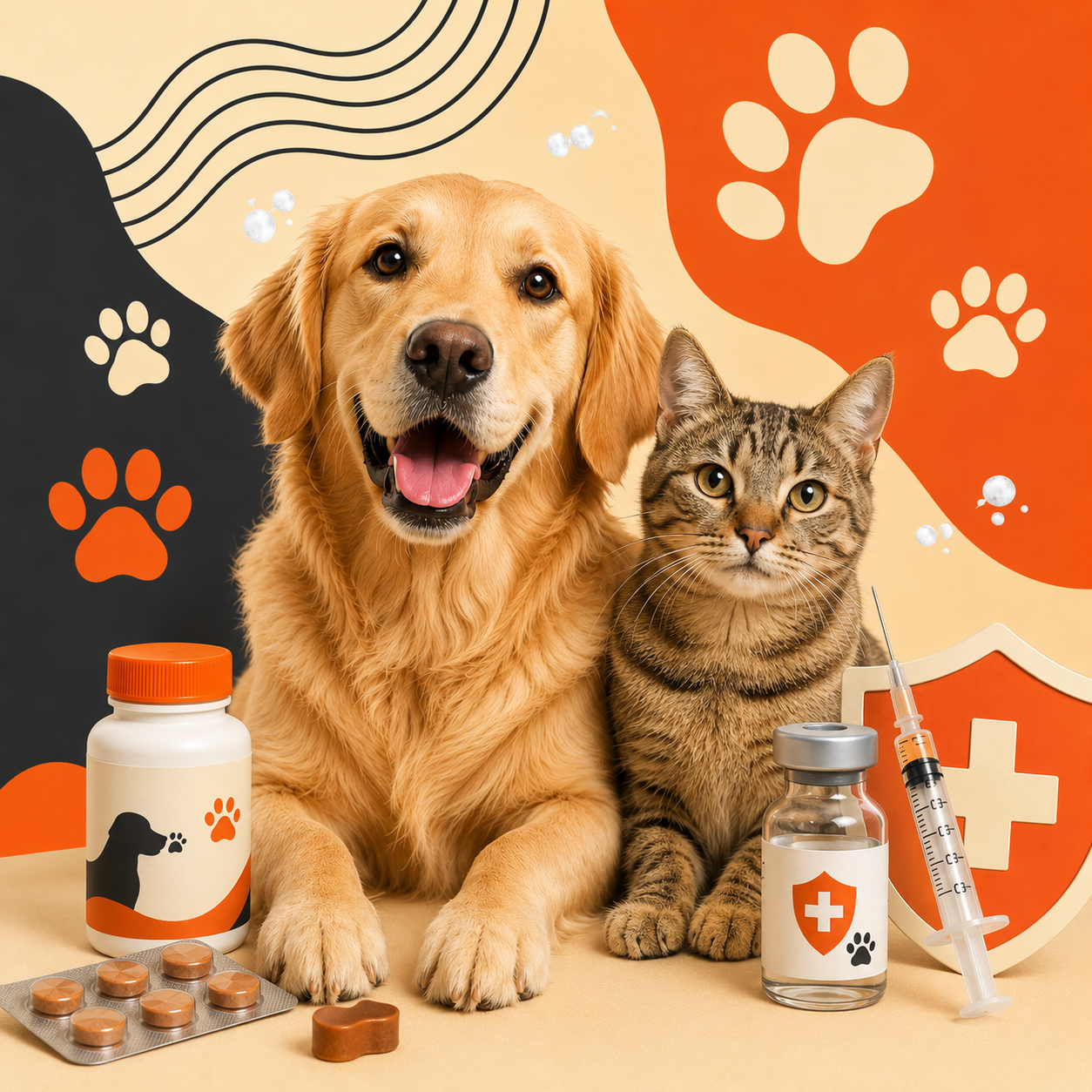 Desparasitación + Vacuna para Perros o Gatos por solo $18 en Toby Pets Group