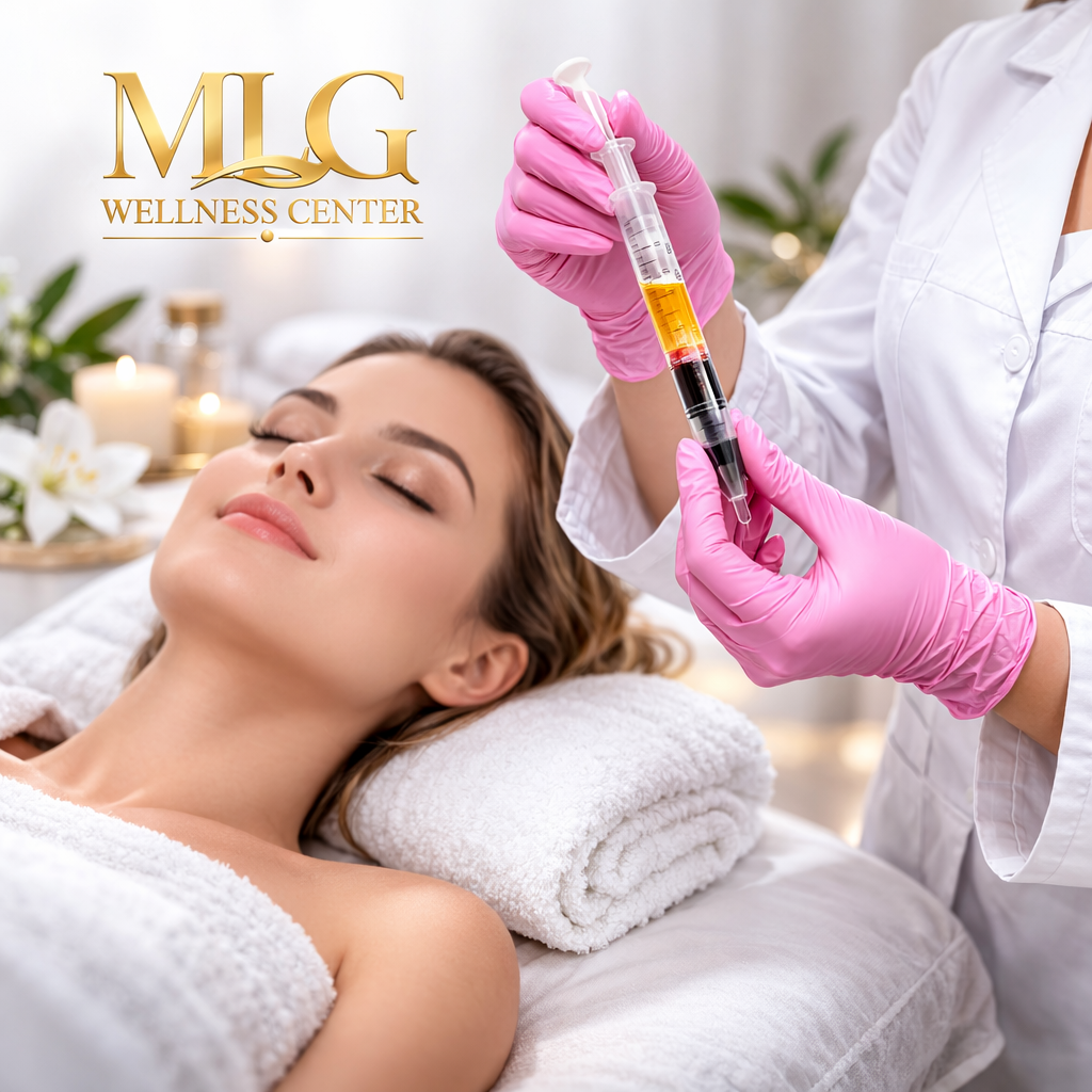 Ritual Rejuvenecedor Facial con PRP para 2 Personas por solo $45 en MLG Wellness Center