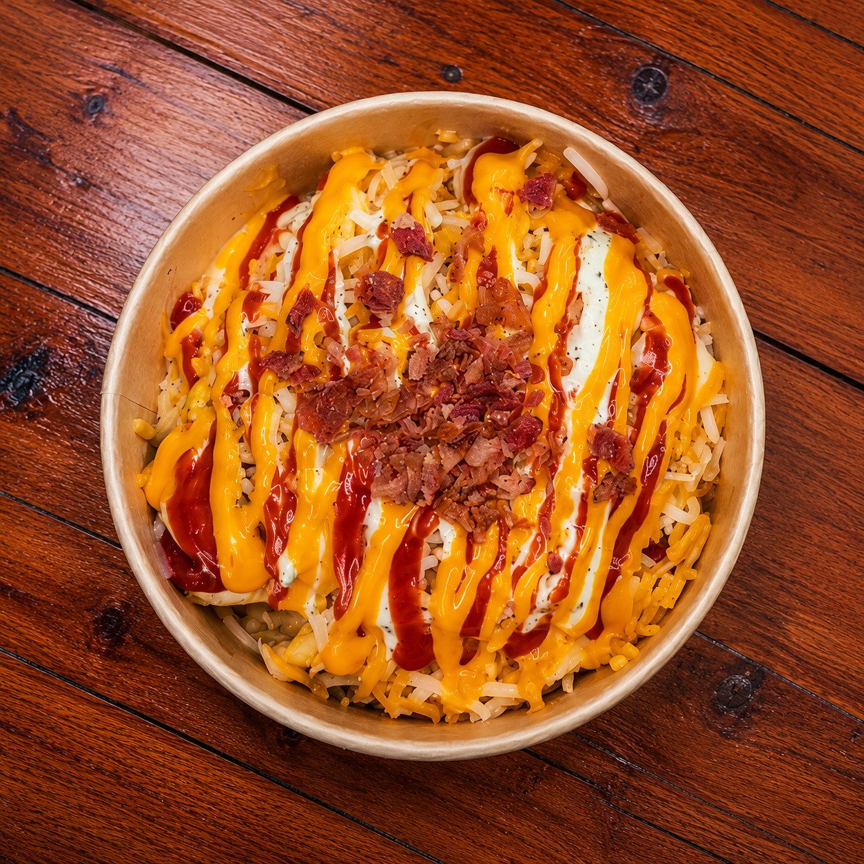 2 Salchipapas Crispy Chicken + 2 Tés Fríos por solo $12 en Portus Food Truck