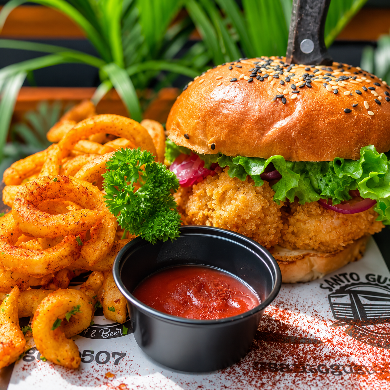 Paga $20 y Consume $35 en Todo el Menú de Comidas y Bebidas en Santo Gusto