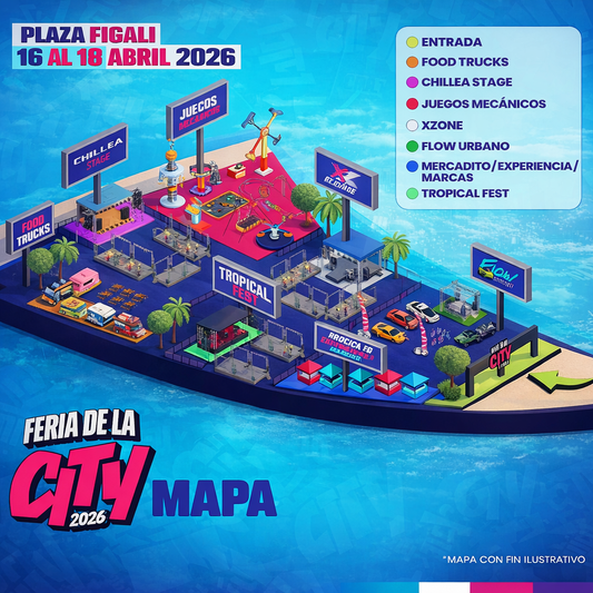 ¡2x1 en entradas por solo $5 para la Feria de la City! Elige tu fecha y disfruta