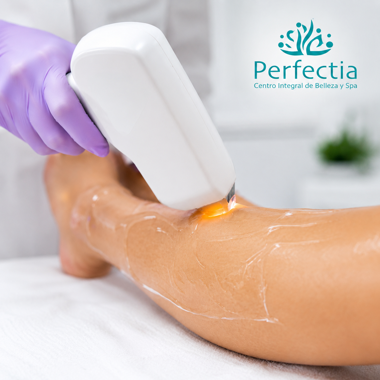 5 Sesiones de Depilación Láser en Media Pierna por solo $69 en Perfectia