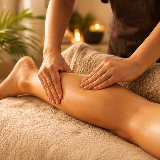 Masaje de Cuerpo Completo de 1 Hora + Té + Aromaterapia por $15 en Majestic Beauty Center