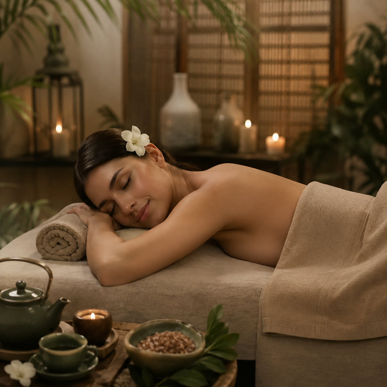 Ritual Oriental de Relajación con 3 Masajes por $25 en Spa Amarás Tu Cuerpo