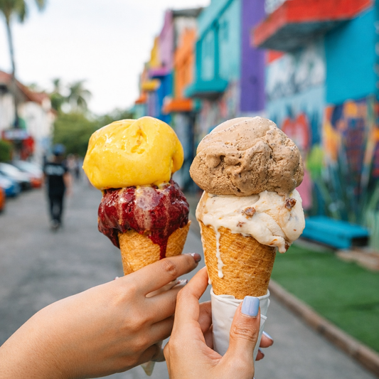 2 Quesadillas + Nachos + 2 Bebidas y 2 Helados por solo $15 en Feelings Flavours