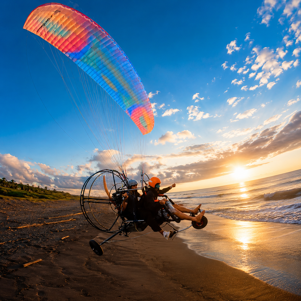 Vuelo de Familiarización en Paratrike + Video Digital por solo $105 con Parapente Torio Panamá