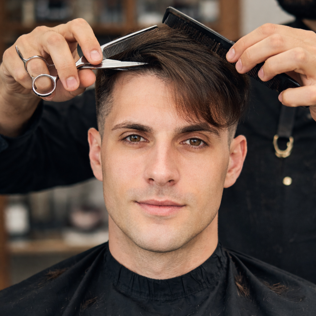Corte de Cabello + Lavado de Cabeza + Aplicación de Mascarilla + Masajeado Ocular por $10 en Provenza Barber Shop