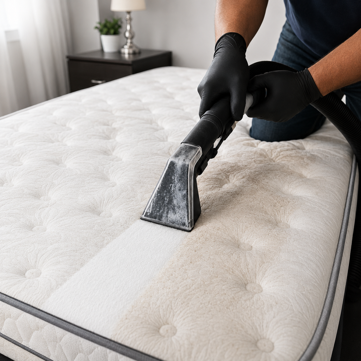 Limpieza de Colchón Queen + 2 Almohadas por solo $20 en Shine and Clean