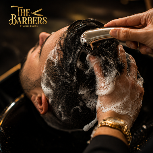 Corte de Cabello + Lavado de Cabeza + Aplicación de Mascarilla por solo $9.99 en The Barbers