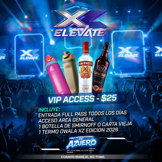 2x1 en Full Pass VIP Access o VIP Premium desde $25 para XZone en Feria de Azuero (23 de abril al 3 de mayo)