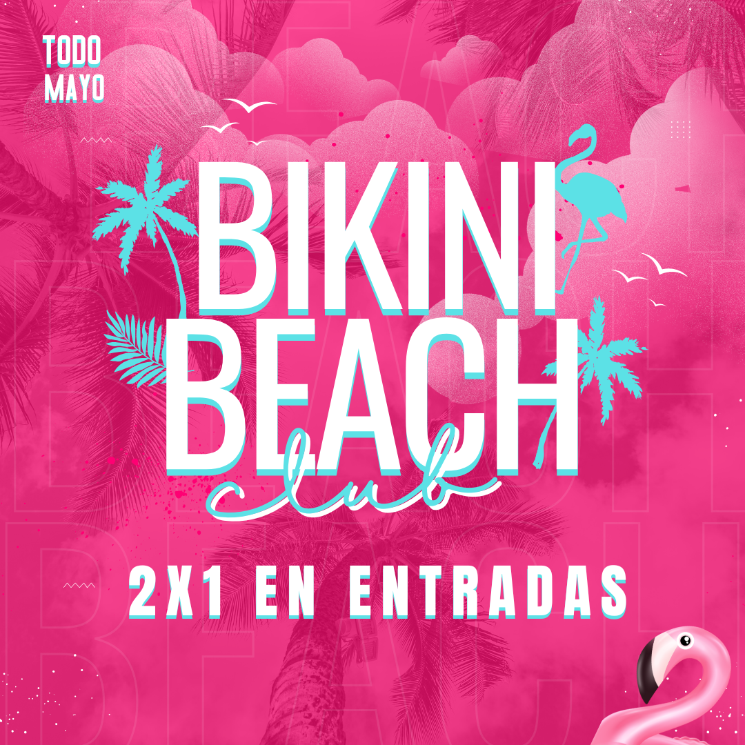 2x1 en Entradas con Opciones de Cubetazos o Espumante desde $15 en Bikini Beach Club