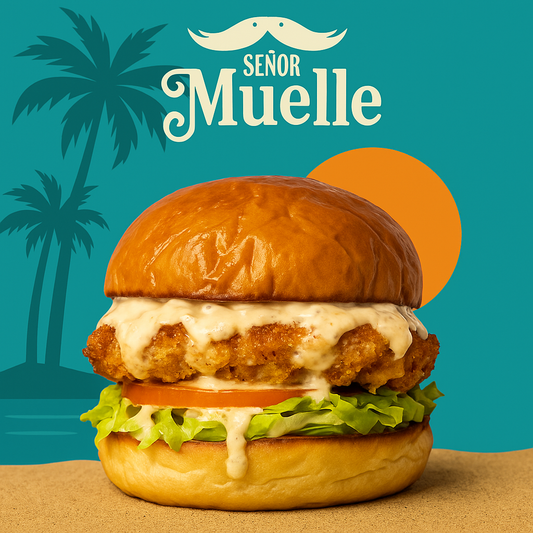 Burger de Pescado + Soda por $6 en El Señor Muelle