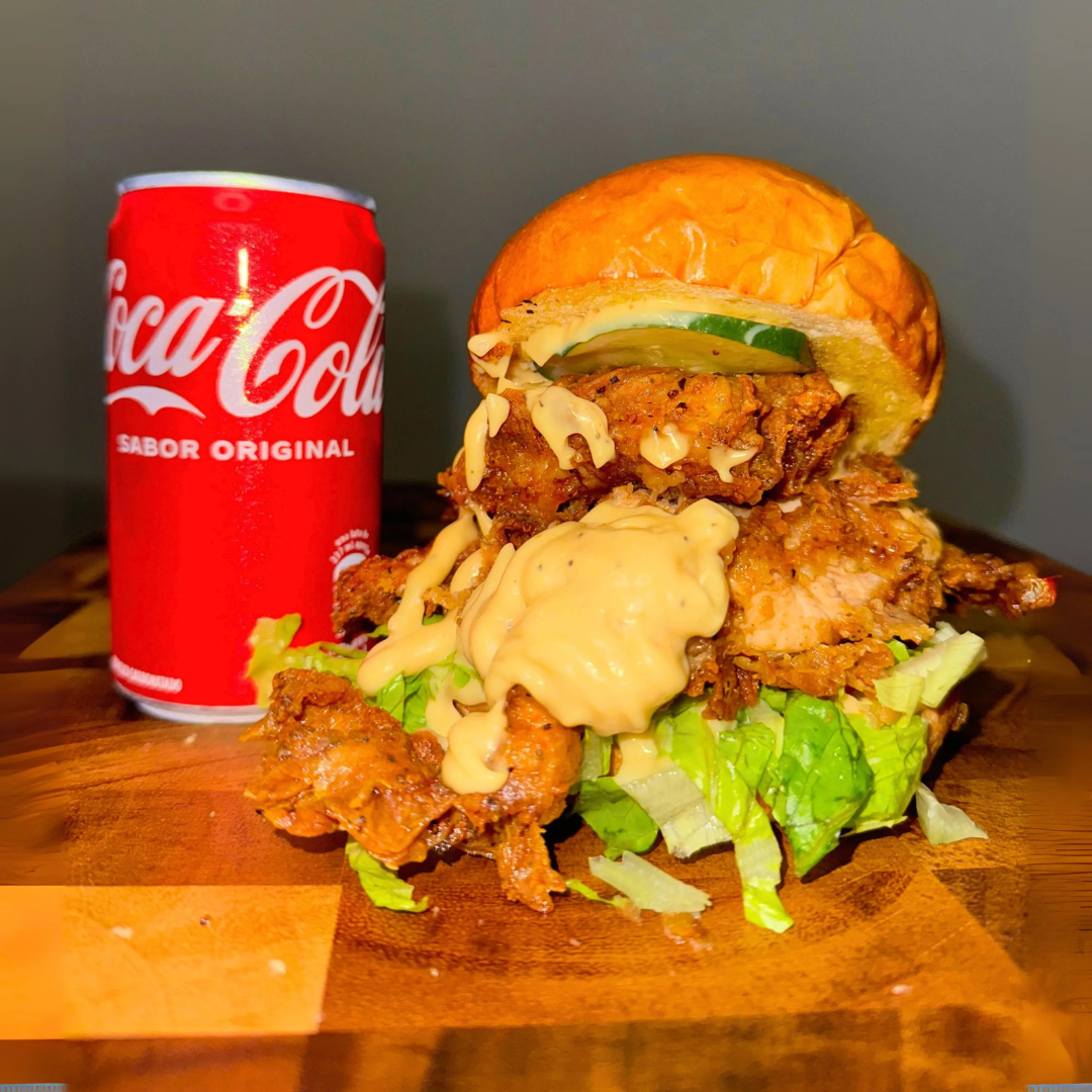 Burger de Pescado + Soda por $6 en El Señor Muelle