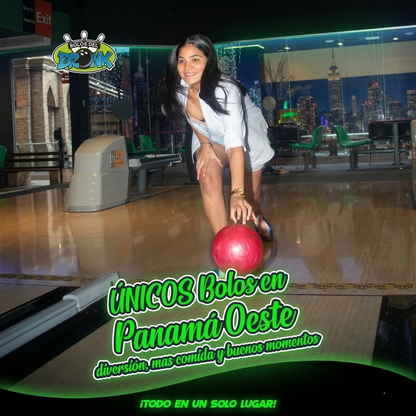 1 Hora y Media de Bolos + Zapatos + 15 Alitas por solo $35 en Bolos del Bronx