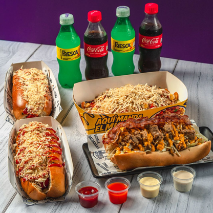 Pagas $12 y consumes $20 en el menú de comidas y bebidas en El Miquiti