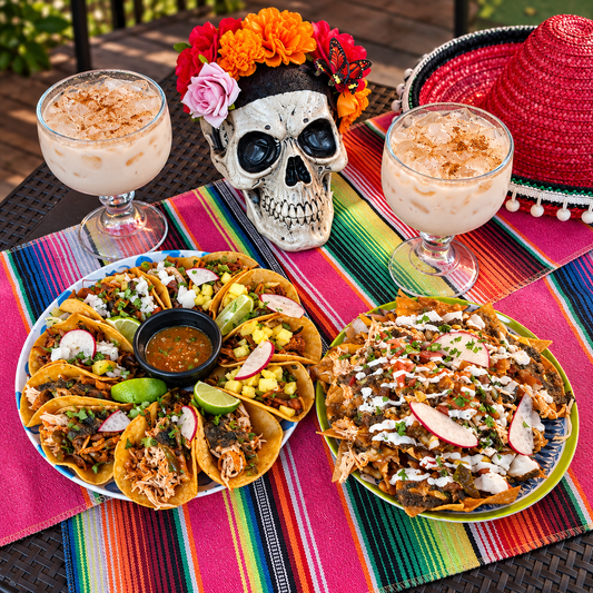 Bandeja de 12 Tacos Mixtos + Nachos y Horchatas por solo $18 en La Taquerita – San Francisco