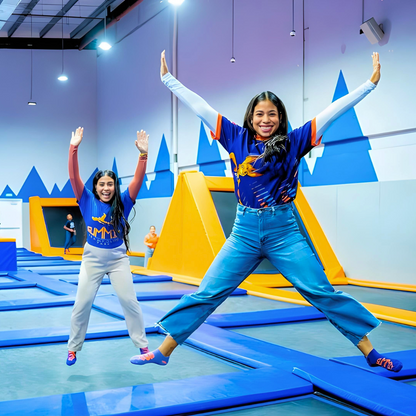 2 Horas de Juego + Snacks para 2 Personas por $24.99 en Summit Trampoline Park