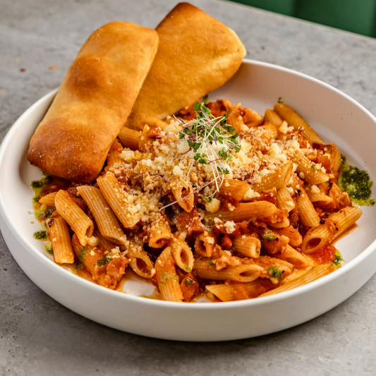 1 Plato Fuerte + Entrada + Refresco y Café por $14 en Valenti's Pizzeria y Restaurante.