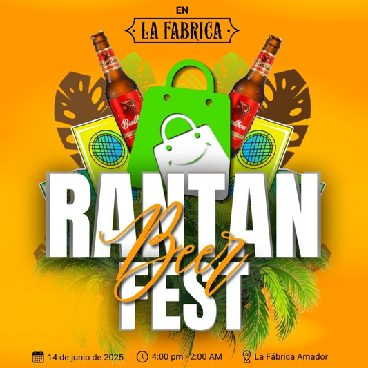 2x1 en Entradas para el Rantan Beer Fest + Open Cervezas por $15 en La Fábrica Downtown Amador