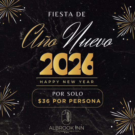 Cena de Año Nuevo con Buffet + Open Soft Drinks por solo $36 en Hotel Albrook Inn