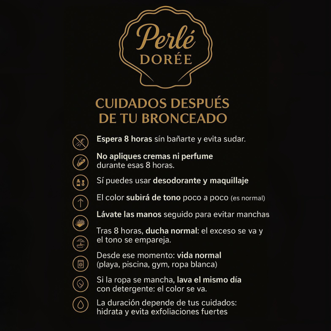 Luce un Bronceado Orgánico Instantáneo por $20 en Perle Swimwear