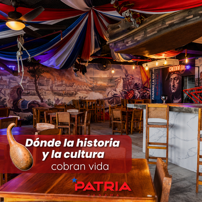 Paga $15 y Consume $25 en Comidas y Bebidas en Patria Panamá