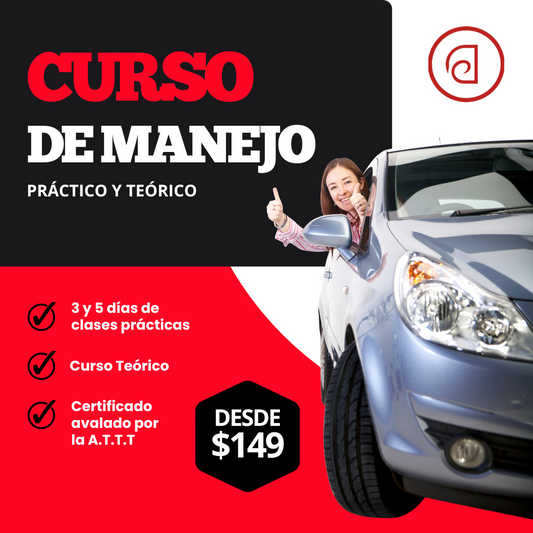 Curso de Manejo Práctico y Teórico Validado por la ATTT desde $149 en Easy Drive