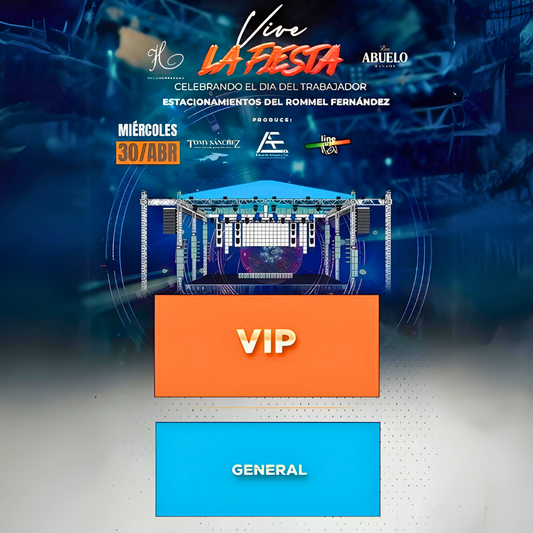 2x1 en entradas VIP o 3x1 en entrada General desde $13 en Festival Vive La Fiesta