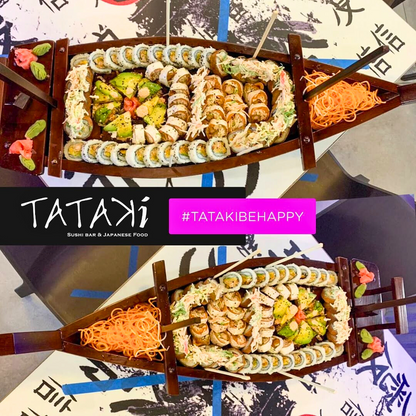 El Barco de Sushi Más Grande de Panamá + 2 Jarra de Sangría o Botella por $75 en Tataki