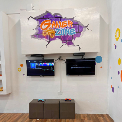 Juego por tiempo Ilimitado + Popcorn con Soda para 2 niños por $15 en The Fun Factory