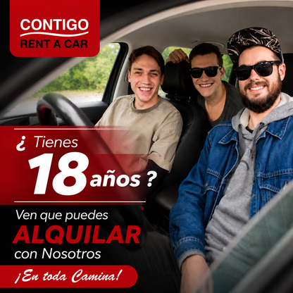Alquiler de Sedán o SUV desde $5 por día en Contigo Rent a Car