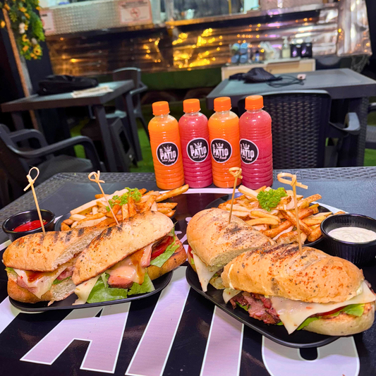 2 Emparedados de Picanha de 6” + 2 de Pernil de 6” + Papas Fritas y 4 Bebidas por $12 en El Patio de San Francisco