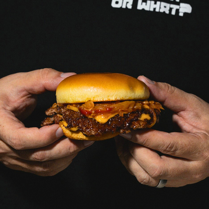 2 Burgers Oklahoma + 2 Papas Fritas + 2 Sodas por solo $14 en BunzBite