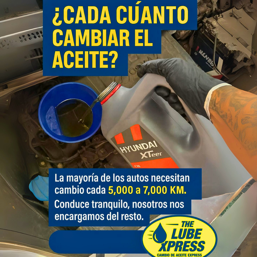 Cambio de Aceite + Filtro de Aceite + Revisión de Frenos para Sedán o 4x4 desde $25 en The Lube Xpress