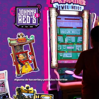 Combo de 12 Wings + 2 Sodas + $30 en Crédito de Juegos por solo $15 en Johnny & Reds