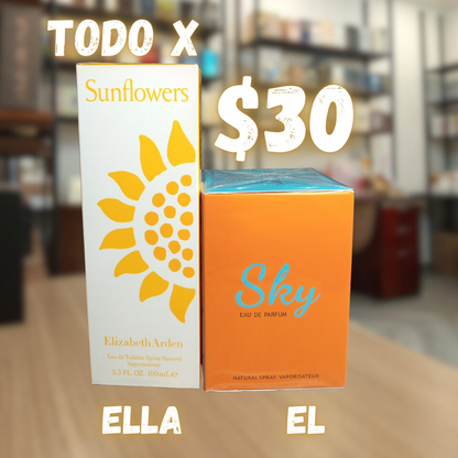 Paga $30 y Recibe un Combo de 2 Perfumes (Para Él y Para Ella) en Layla's Essence
