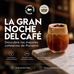 2x1 en Entradas VIP para "The Best Coffee Shop" con Coffee Geeks Panama