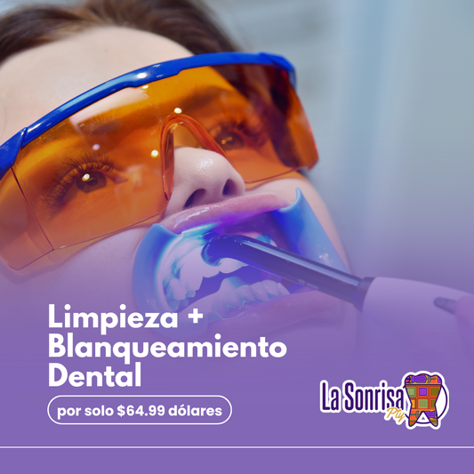 Limpieza Dental + Blanqueamiento Dental Profesional de Consultorio por $64.99 en La Sonrisa PTY