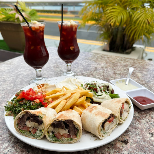 Mixto Libanés + 2 Sangrías para 2 Personas por $14 en Beirut de Amador
