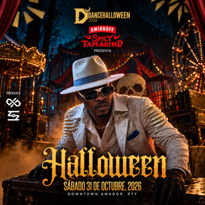 2 Entradas en area "Party Animal" para DanceHalloween 2026 con Mr. Vegas en Downtown Amador