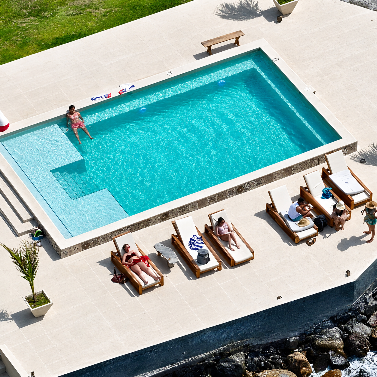 Day Pass para 2 personas con Piscina, Playa, Pescado Frito, Cervezas y Jet Ski por $79 en Solé Beach Club